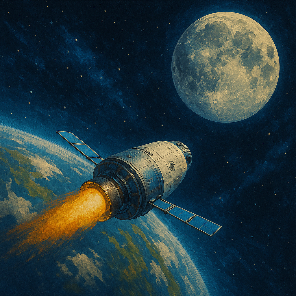 EKF-Based Trans-Lunar Coast Tracking