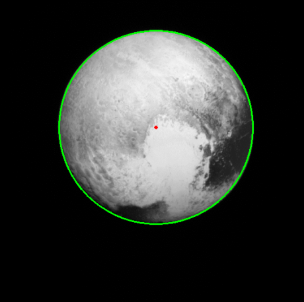 Horizon-Based OpNav with LORRI Imagery