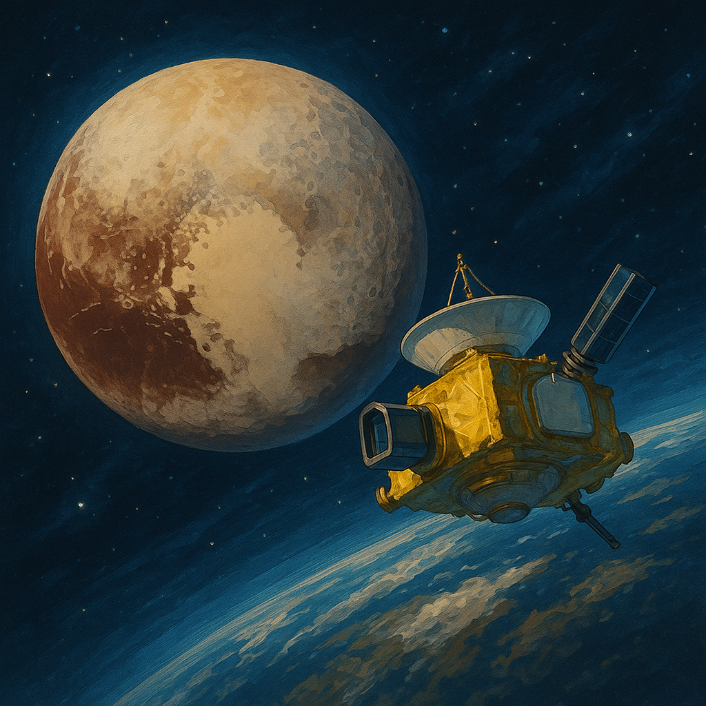 Horizon-Based OpNav with LORRI Imagery